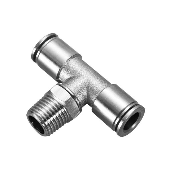 MPT tee branch swivel fittings