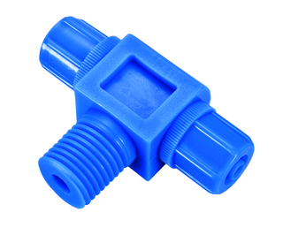 PPB plastic two touch fittings T branch tee union
