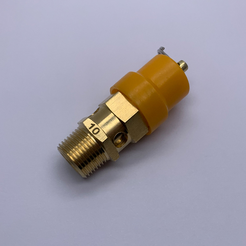 brass gas safety valve for air compressor exhaust valve pressure relief valves
