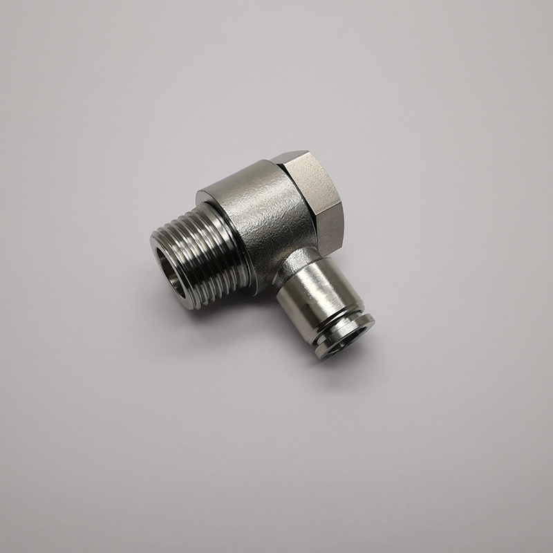 MPHS 316 stainless steel push to connect banjo air pneumatic fittings