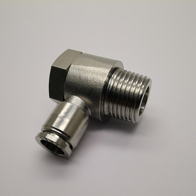 MPHS 316 stainless steel push to connect banjo air pneumatic fittings